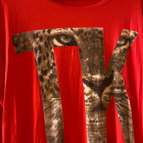 Boutique Cheetah Print Tunic - Picture 2 of 6